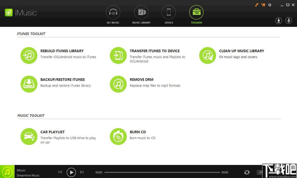 Aimersoft iMusic下载,音乐管理,音乐传输,音乐下载