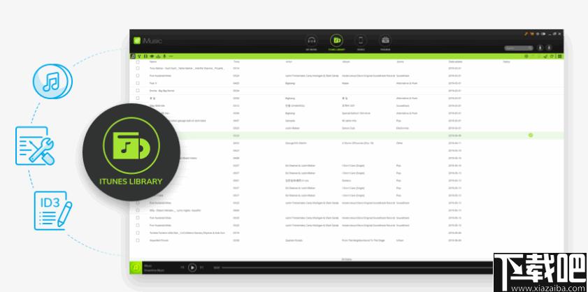 Aimersoft iMusic下载,音乐管理,音乐传输,音乐下载