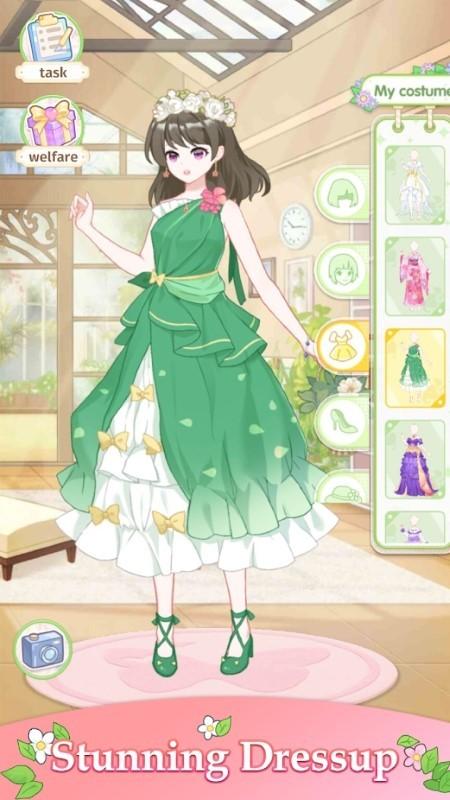 茜茜公主的魔法花园游戏下载,茜茜公主的魔法花园,换装游戏